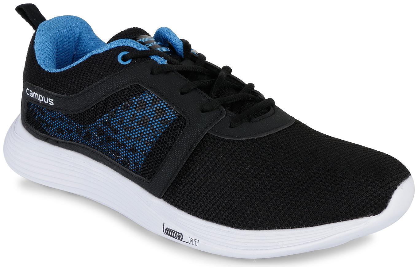 

Campus Men Running Shoes ( Black )