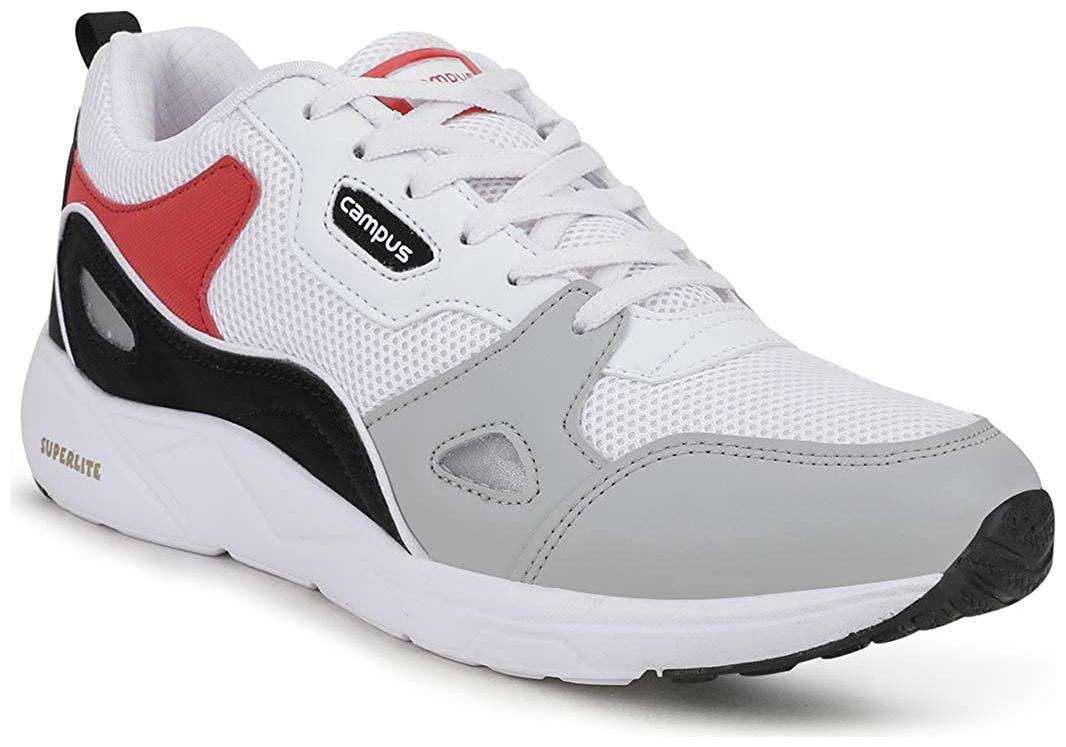 

Campus Men WISDOM Running Shoes ( White )
