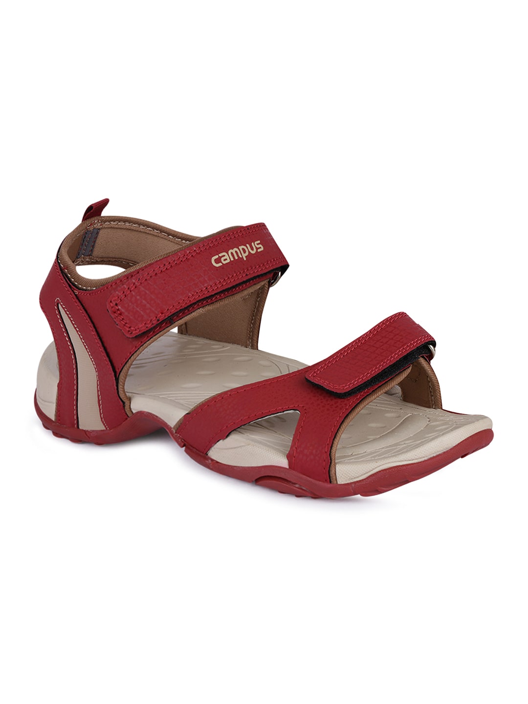 

Campus Men Red Sports Sandals