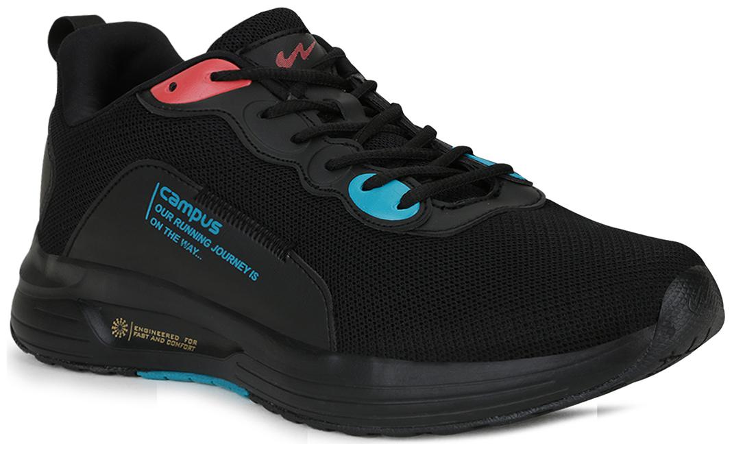 

Campus Men DOMINO Running Shoes ( Black )