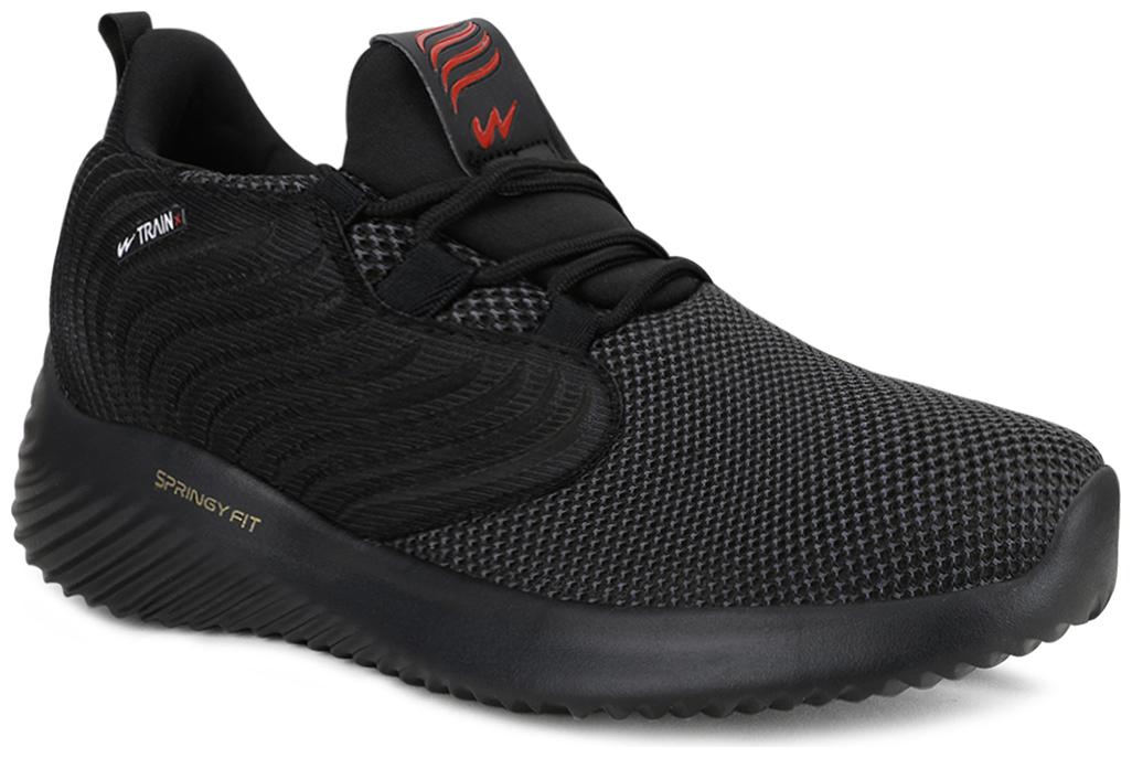 

Campus Men ACTIVE Running Shoes ( Black )