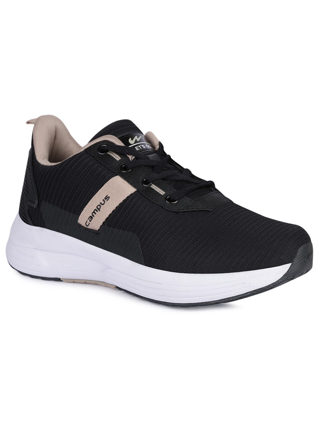 

Campus Men Running Shoes ( Black )