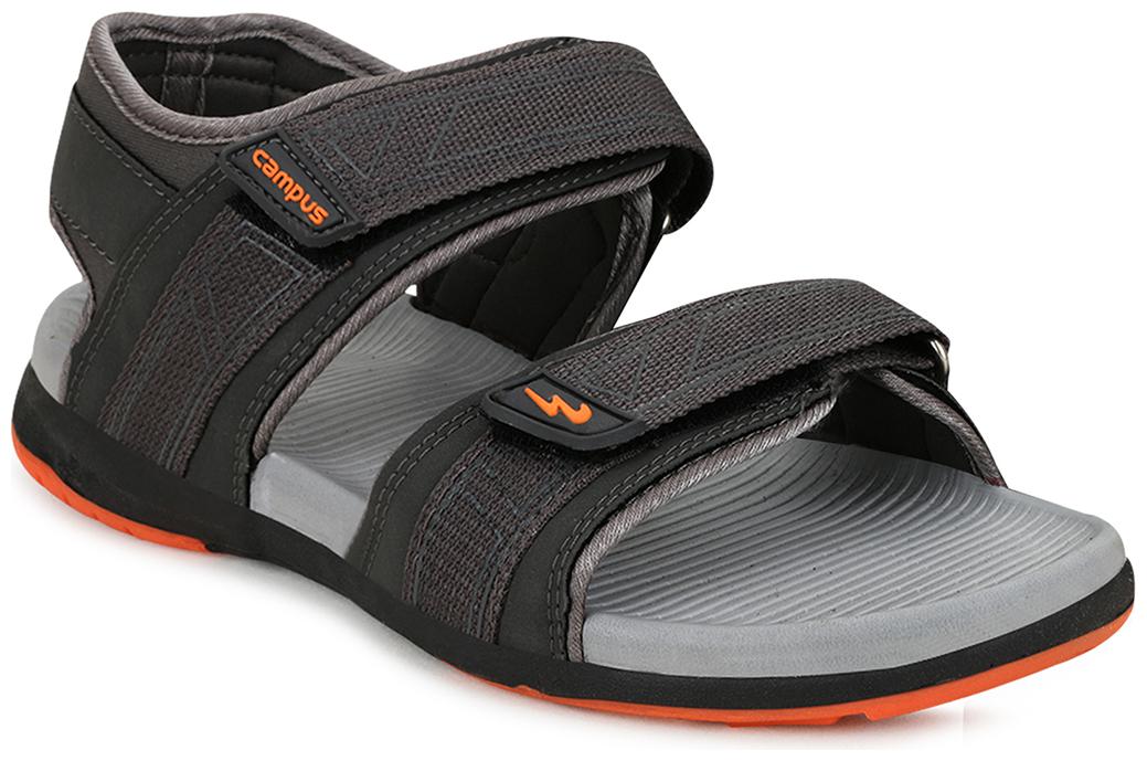 

Campus Men Grey Sports Sandals