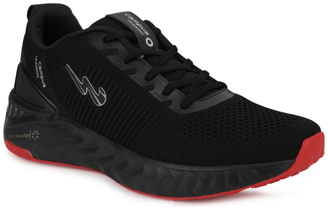 

Campus Men Running Shoes ( Black )