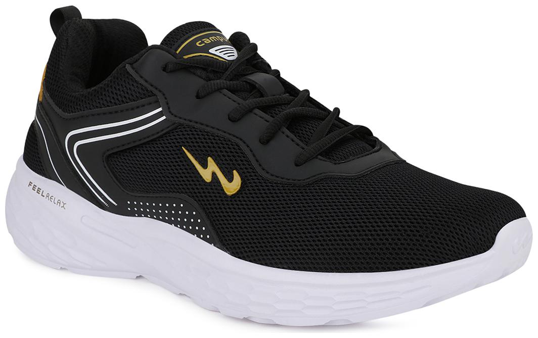 

Campus Men Running Shoes ( Black )