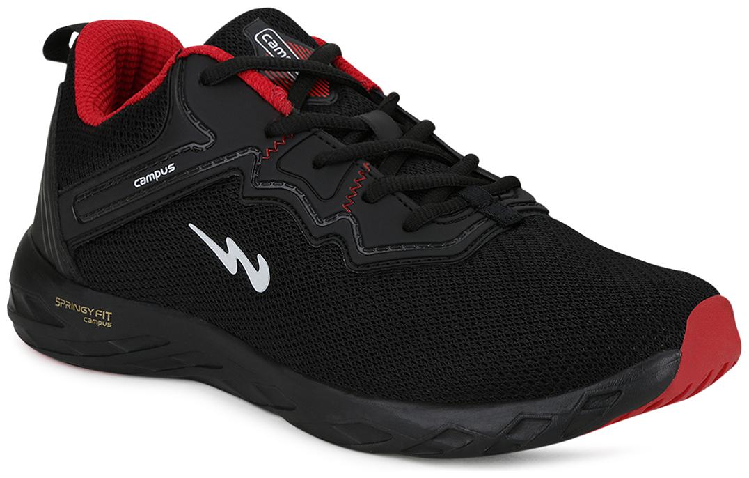 

Campus Men Running Shoes ( Black )