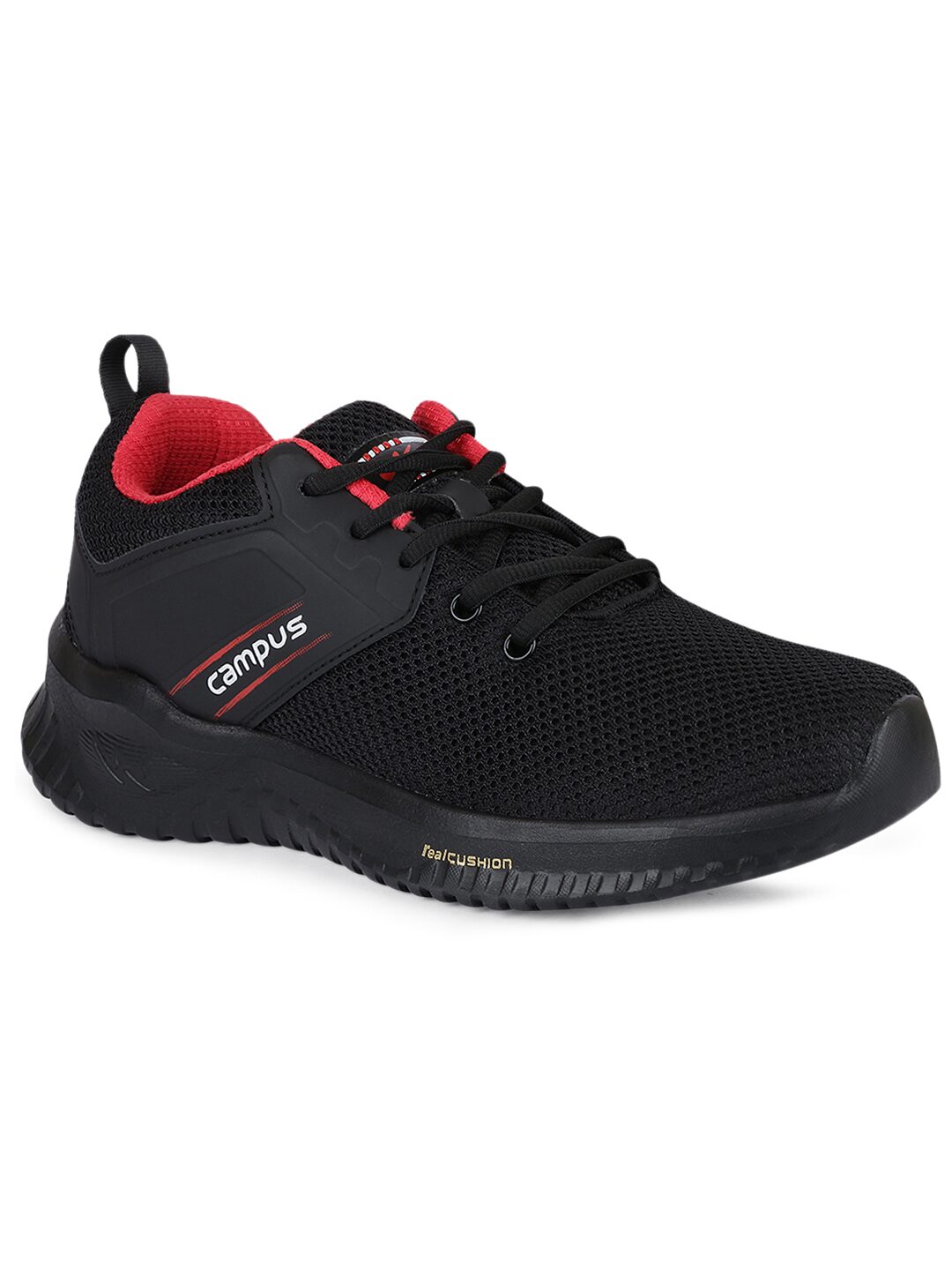 

Campus Men Running Shoes ( Black )