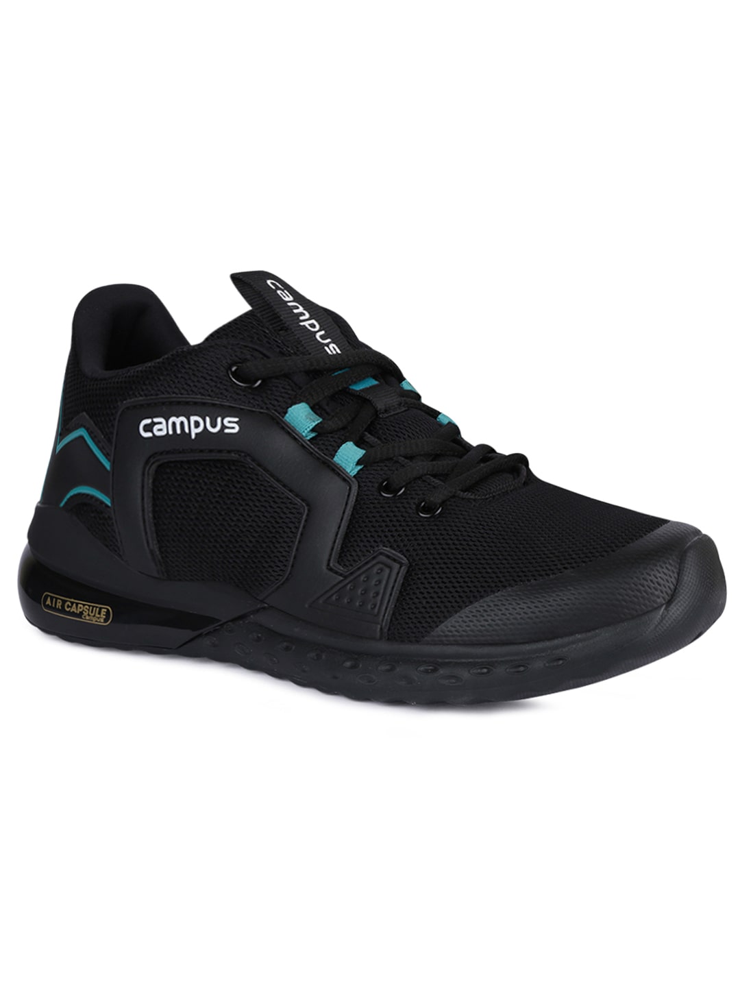 

Campus Men Running Shoes ( Black )