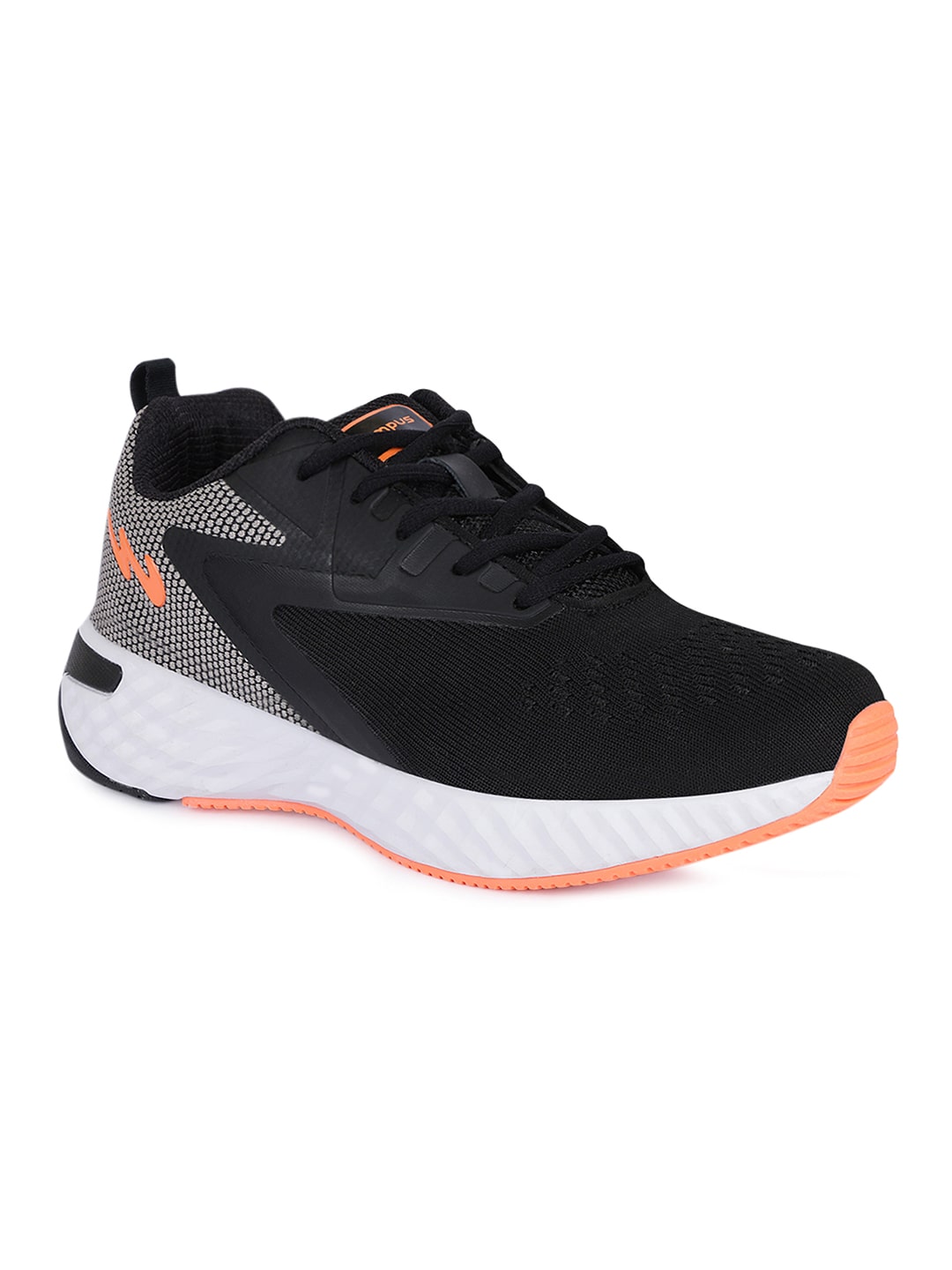 

Campus Men Running Shoes ( Black )