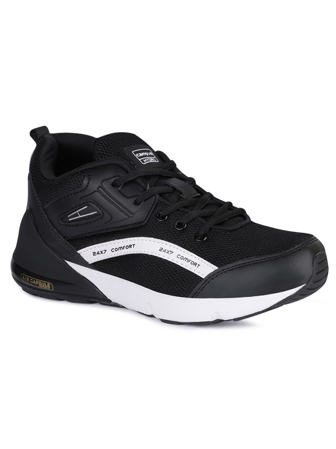 

Campus Men Running Shoes ( Black )