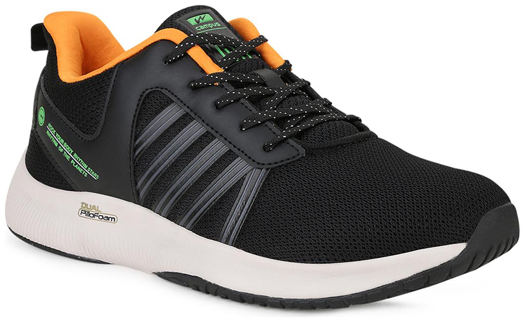 

Campus Men ROC Running Shoes ( Black )