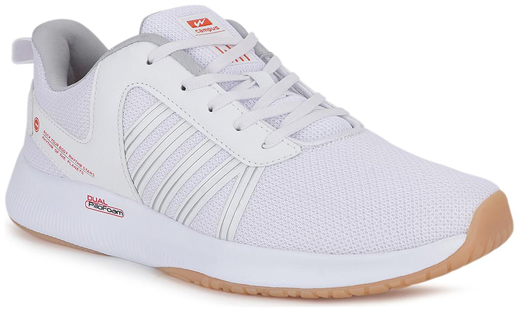 

Campus Men Running Shoes ( White )