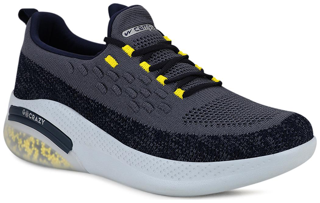 

Campus Men Route Running Shoes ( Grey )