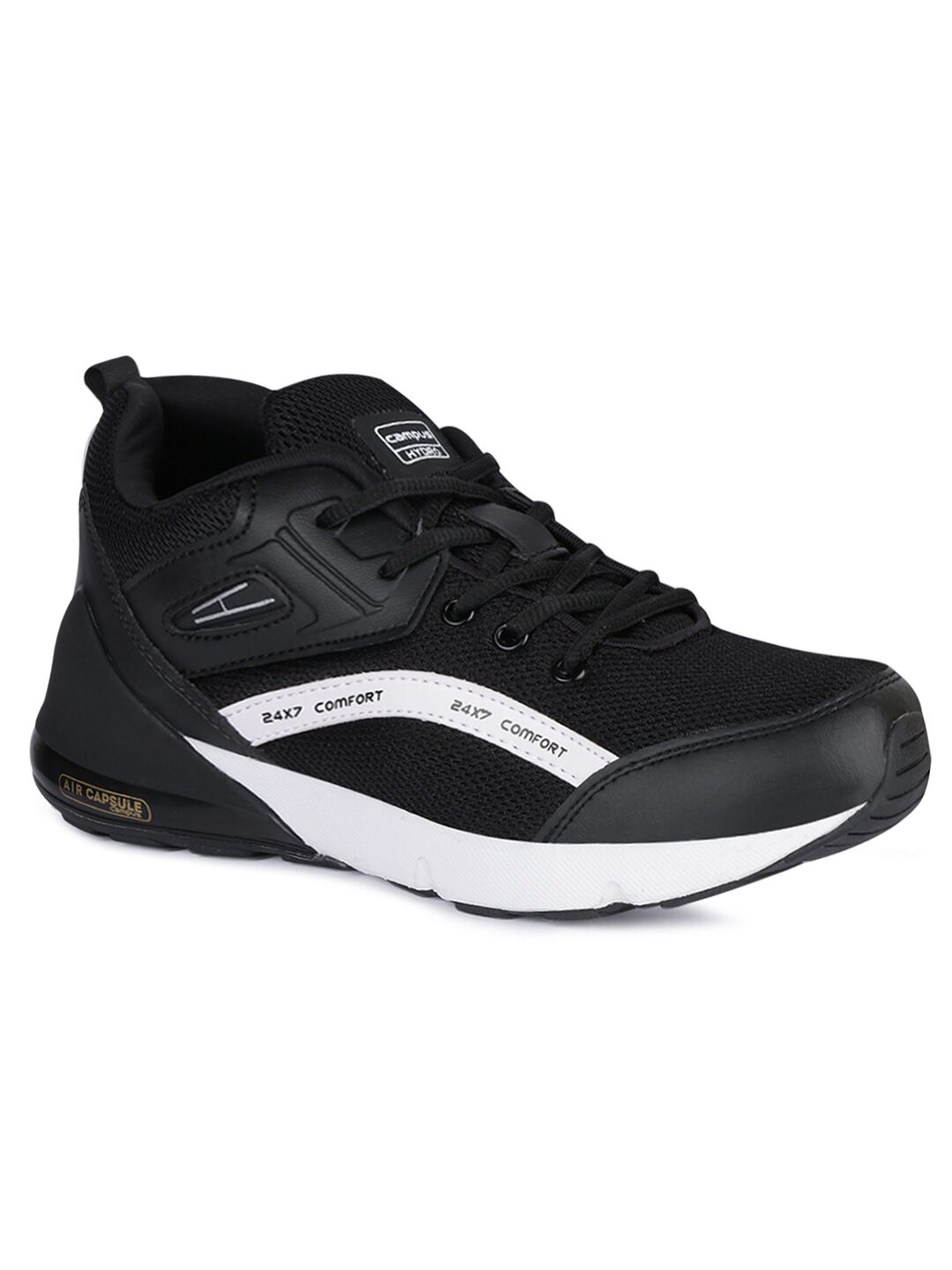 

Campus Men Running Shoes ( Black )