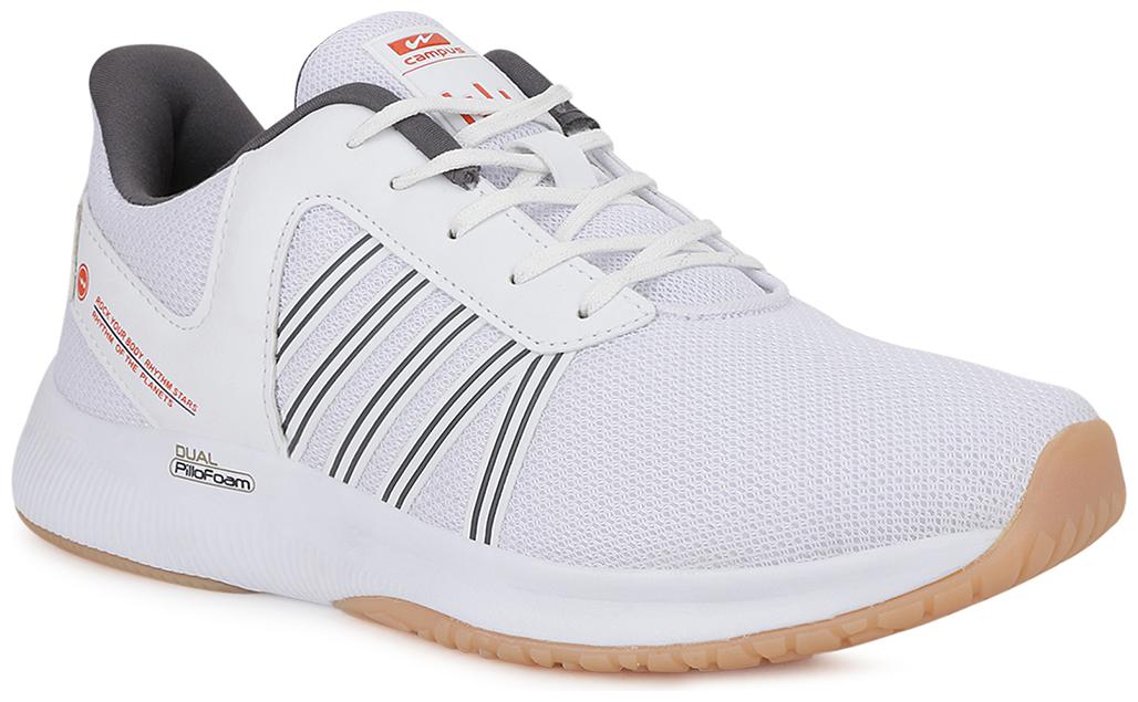

Campus Men Running Shoes ( White )