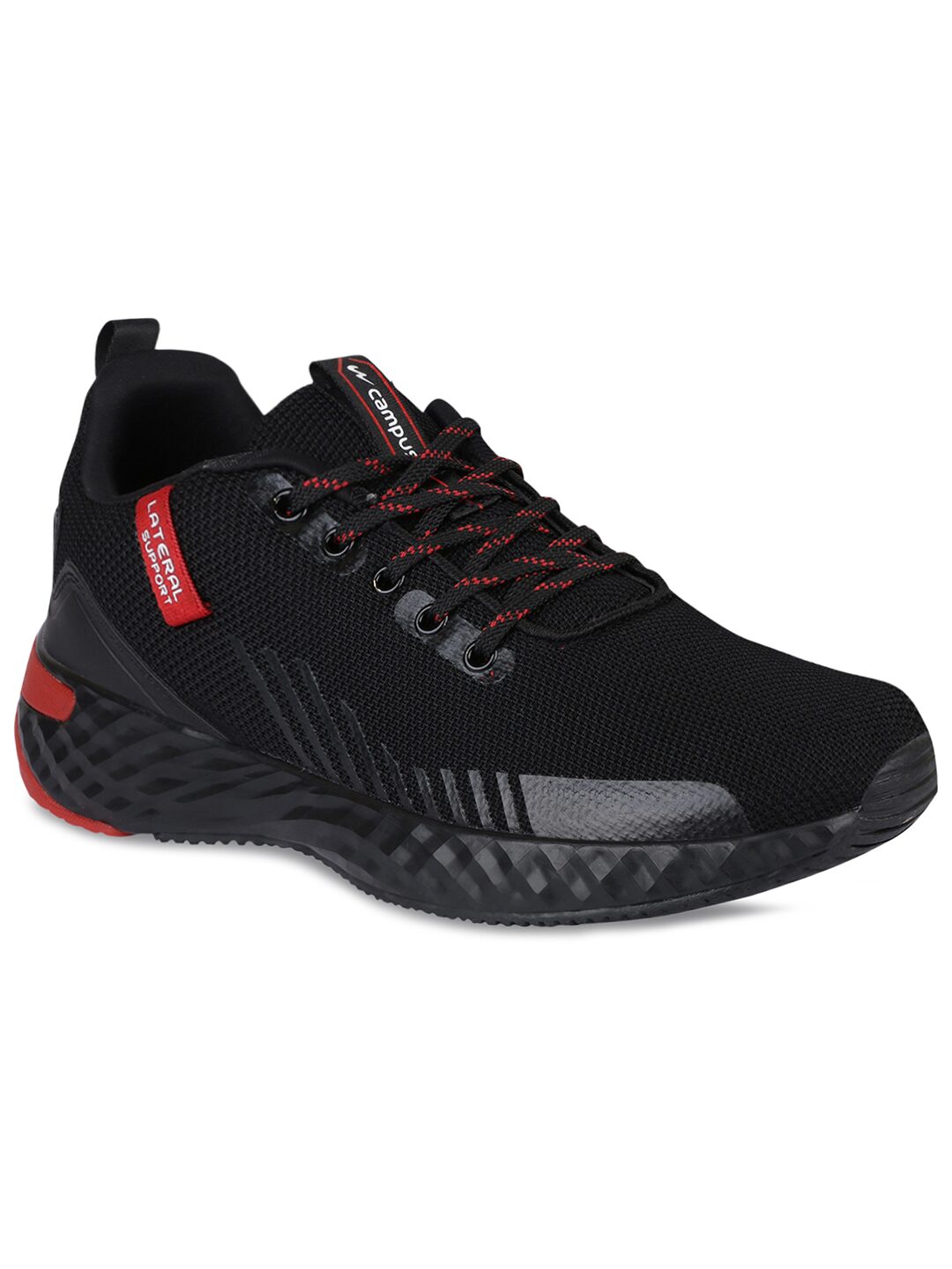 

Campus Men Running Shoes ( Black )
