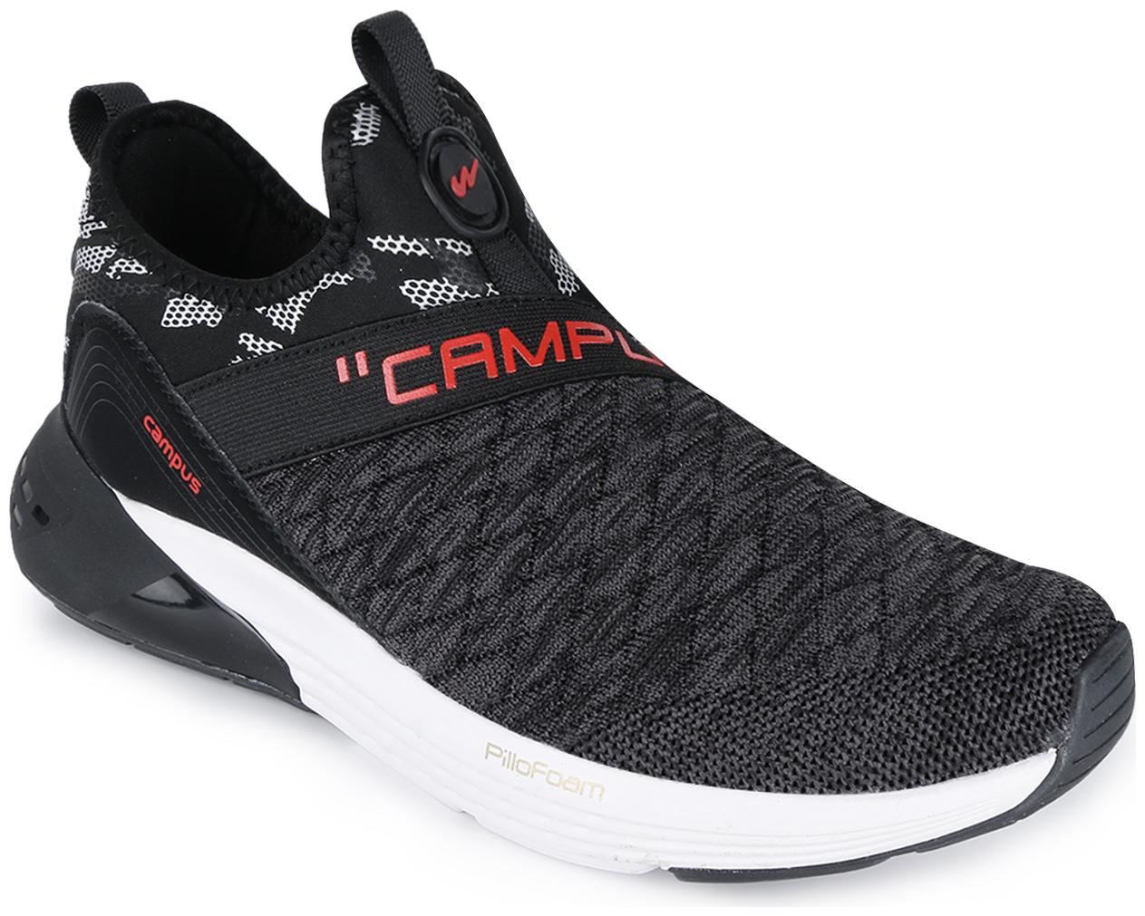 

Campus Men ZEBRA Running Shoes ( Black )