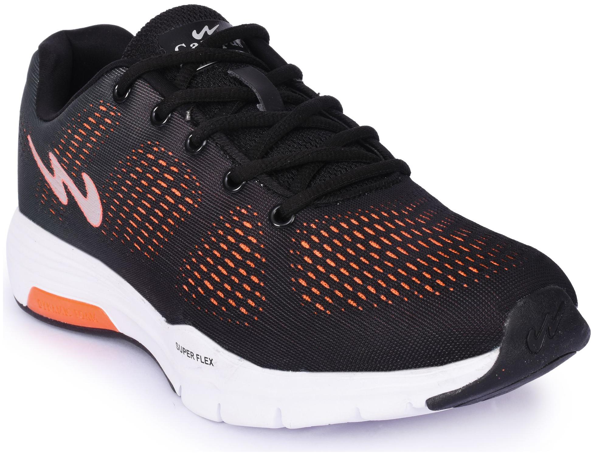 

Campus Men Running Shoes ( Black )