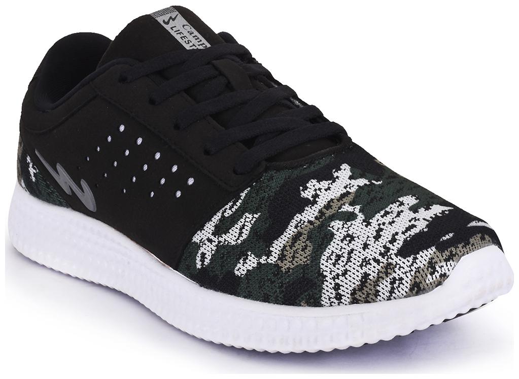 

Campus Men BATTLE X-8 Running Shoes Running Shoes ( Black )