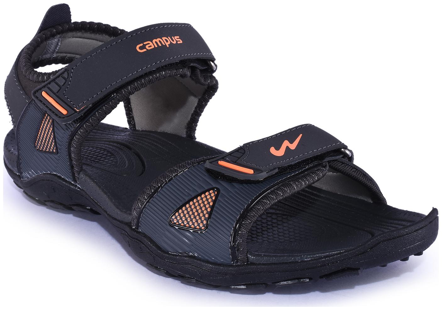 

Campus Men Navy Blue Black Sandals