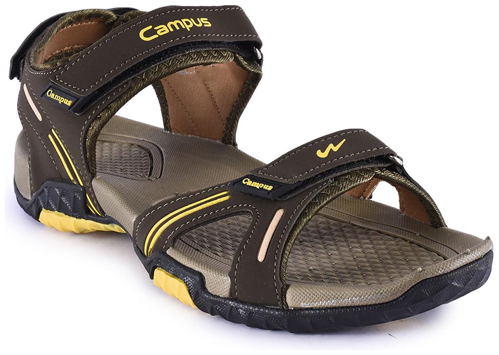 

Campus Men Brown Sandals
