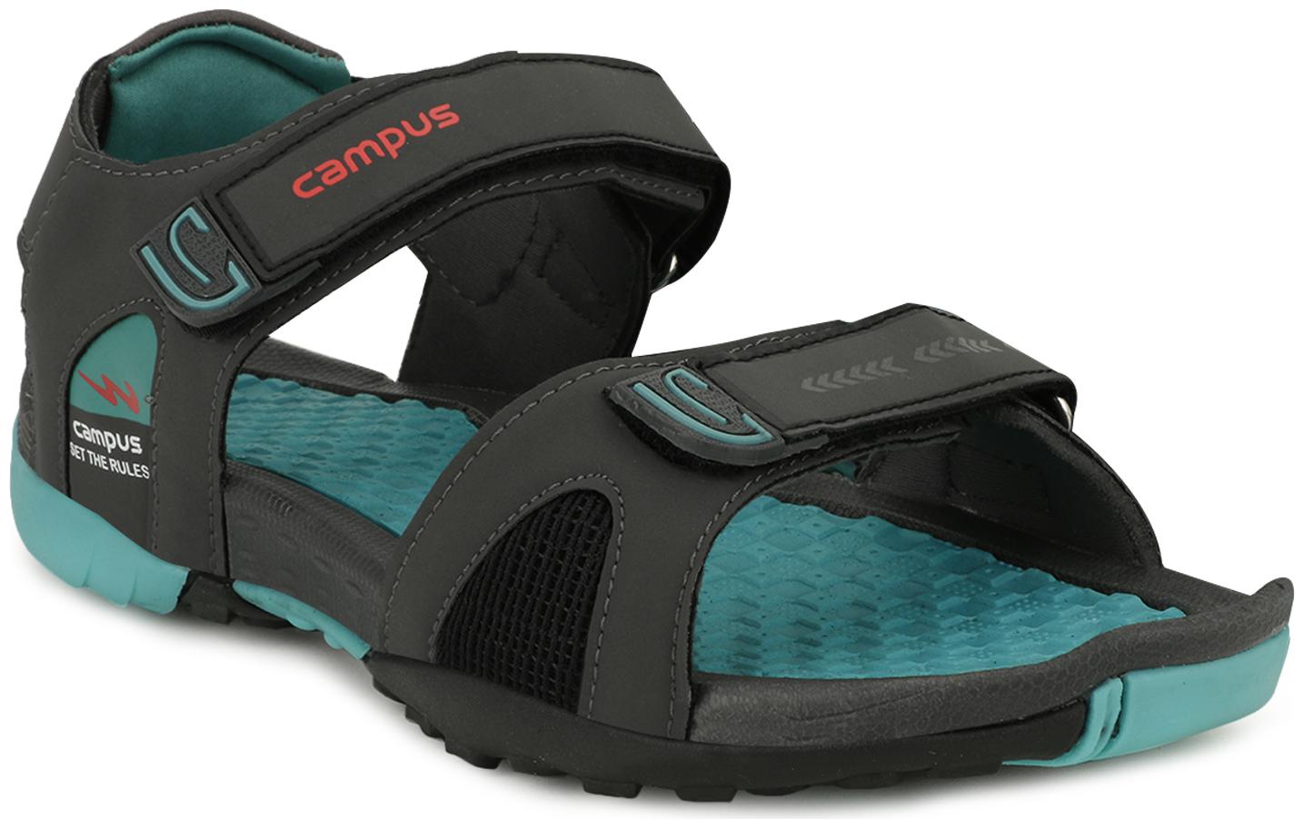 

Campus Men Grey Sandals