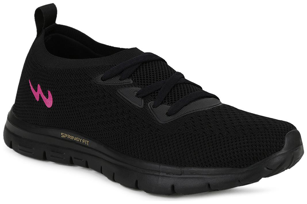

Campus Women Running Shoes ( Black )