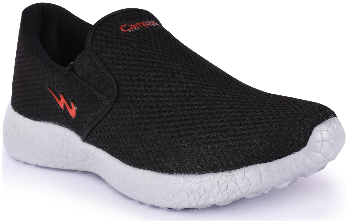 

Campus Men Walking Shoes ( Black )