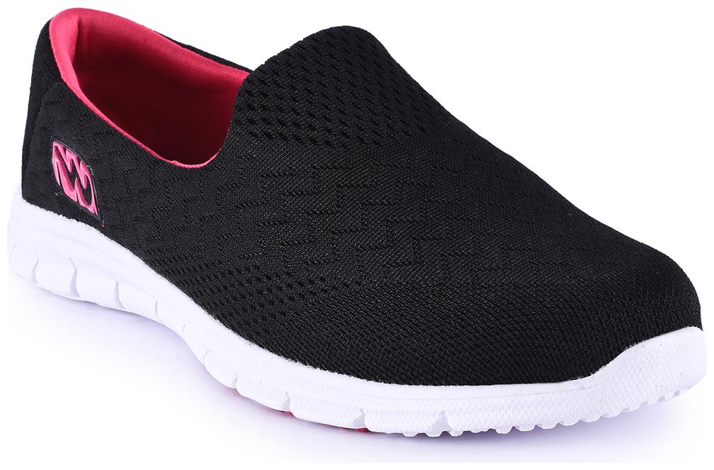 

Campus Women Walking Shoes ( Black )