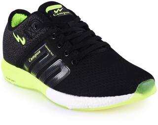 Campus BATTLE Running Shoes For Men(Black )