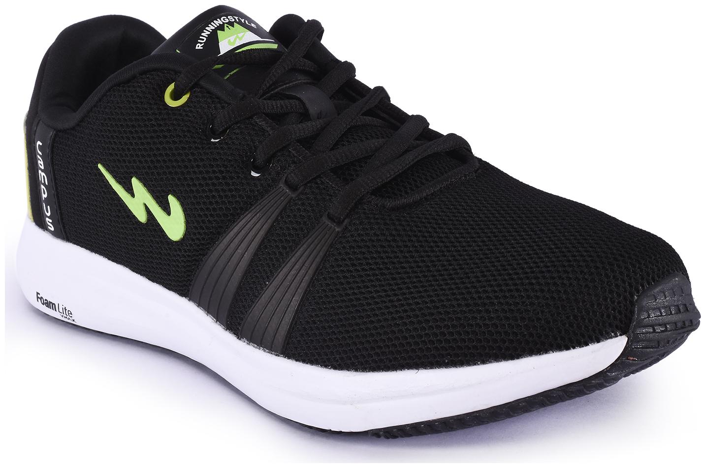 

Campus Men Running Shoes ( Black )