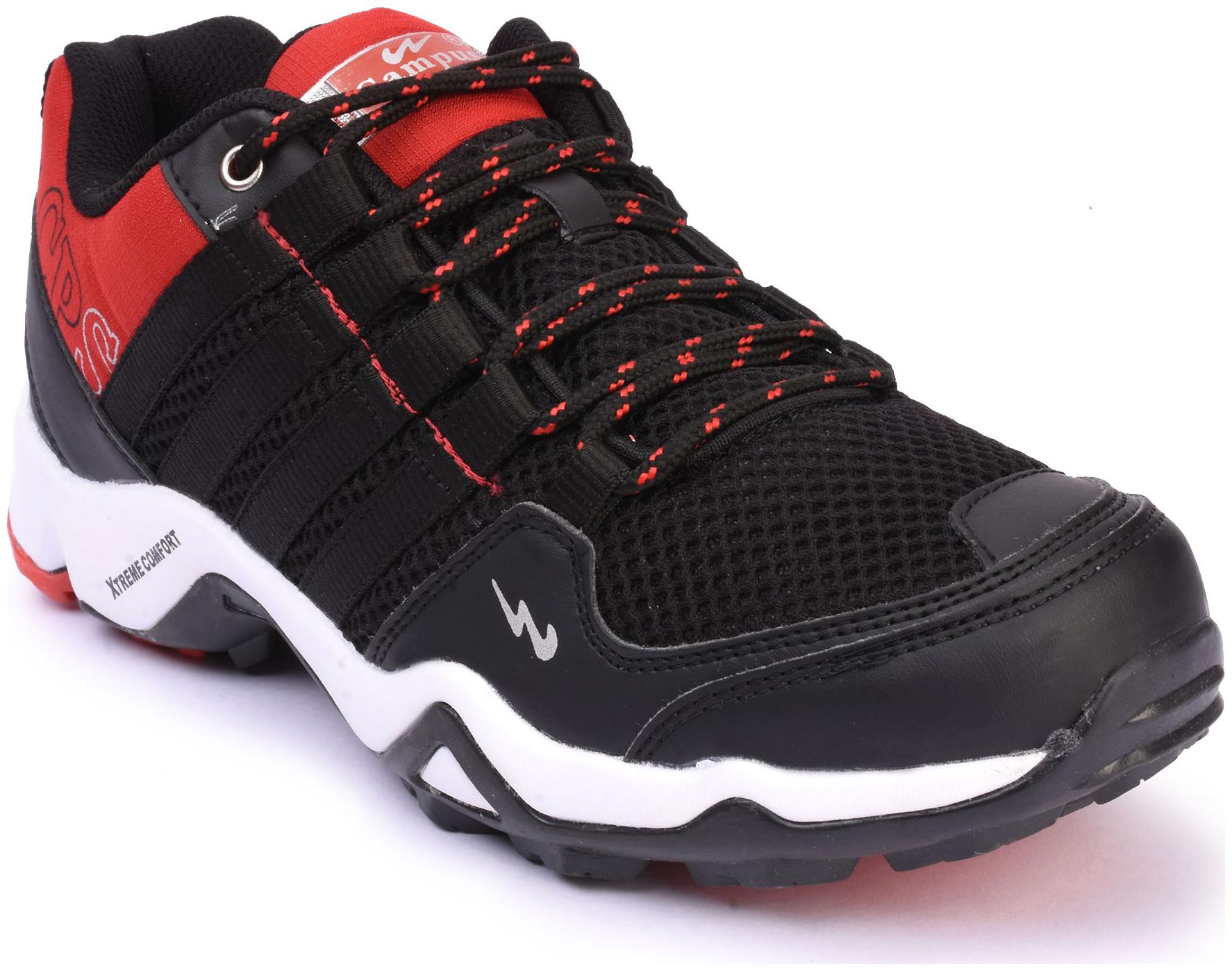 

Campus Men Running Shoes ( Black )