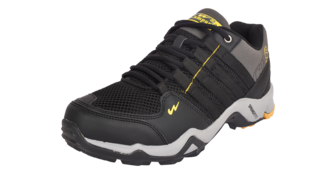 Campus Triggeer Model Black And Mstd Color Men Sports Running Shoes ( Size -12 Uk )