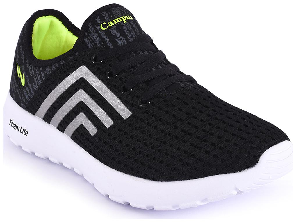 

Campus Men WALKY Running Shoes ( Black )