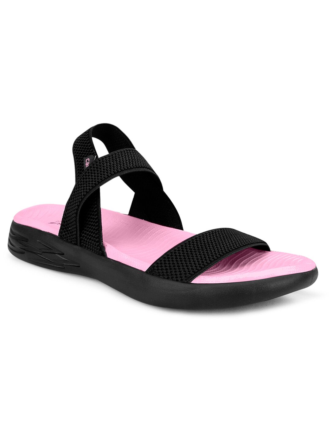 

Campus Women Black Sports Sandals