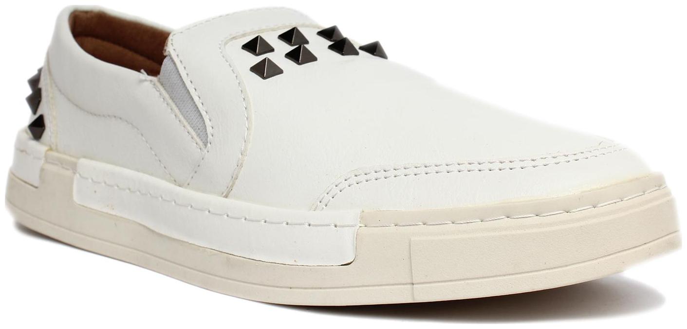 

Enso Imported Men s White Sneakers