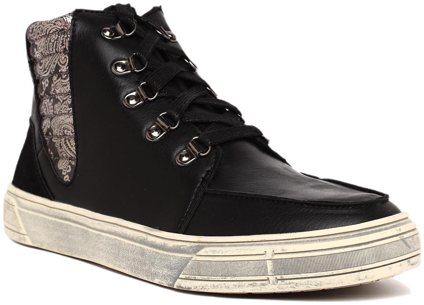 

Enso Imported Men s Black Sneakers