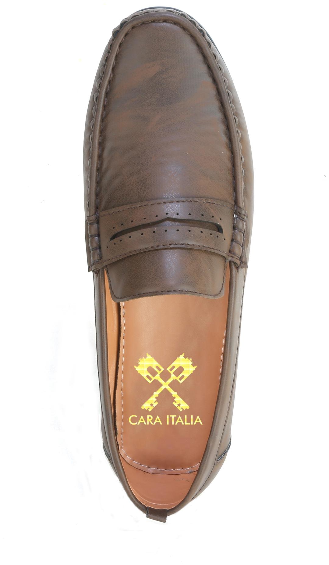 

Caraitalia Men Brown Brogues Formal Shoes