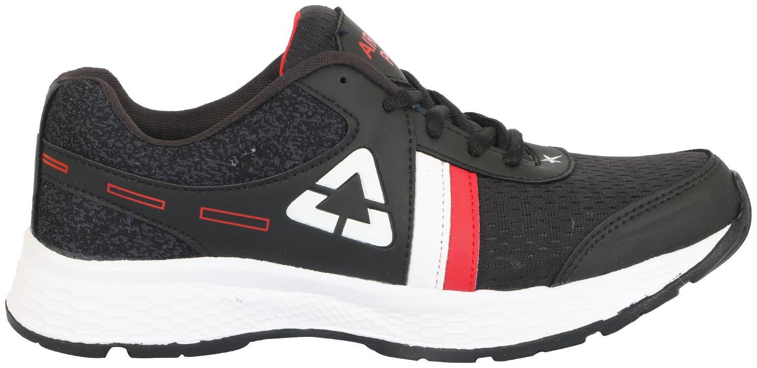 

Carizo Men Air Prime-4 Red Black Running Shoes ( Black )
