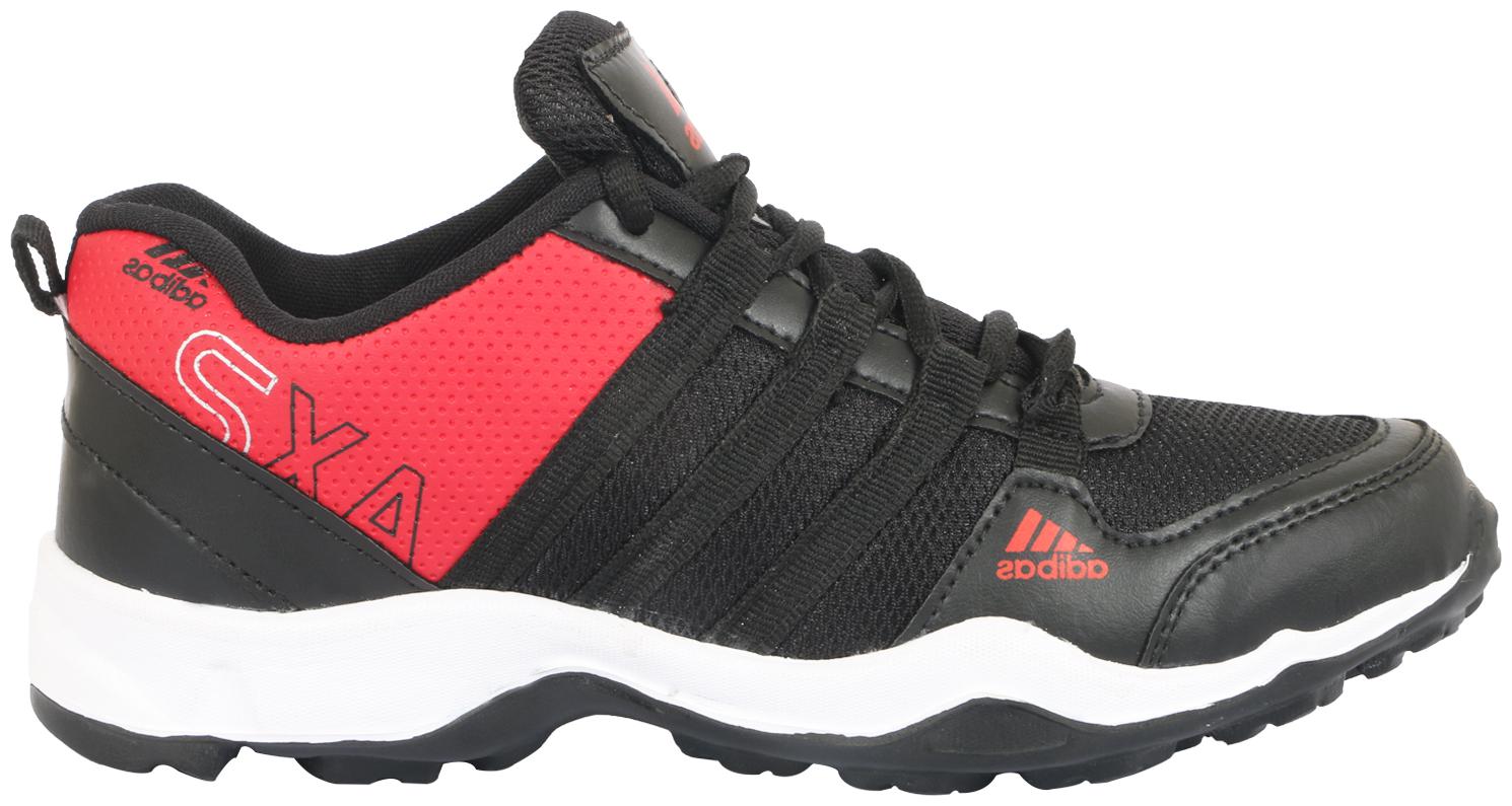 

Carizo Men Air Prime-Abibas Red Black Running Shoes ( Red )