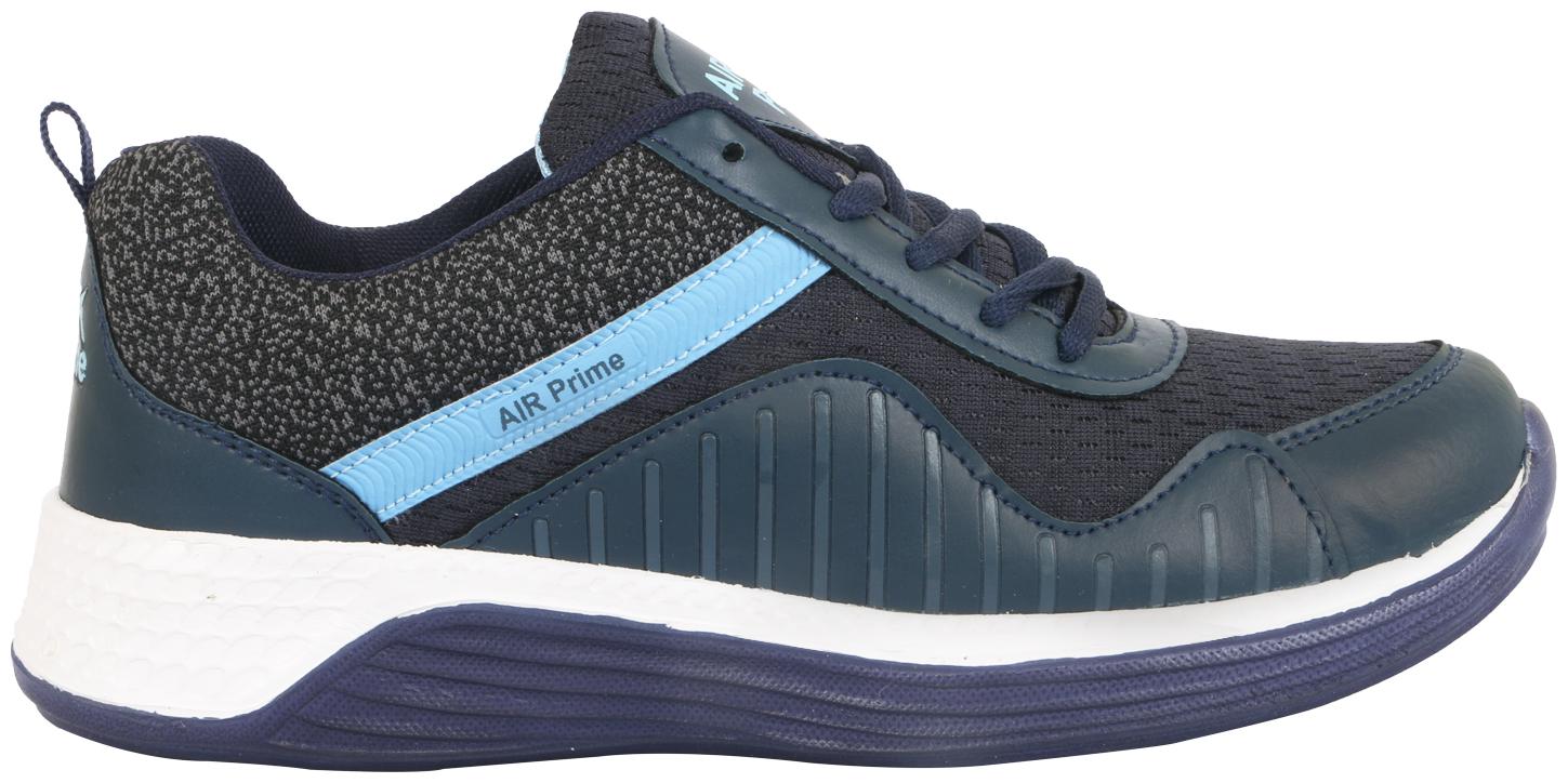 

Carizo Men Air Prime-8 Sky Blue Black Running Shoes ( Blue )