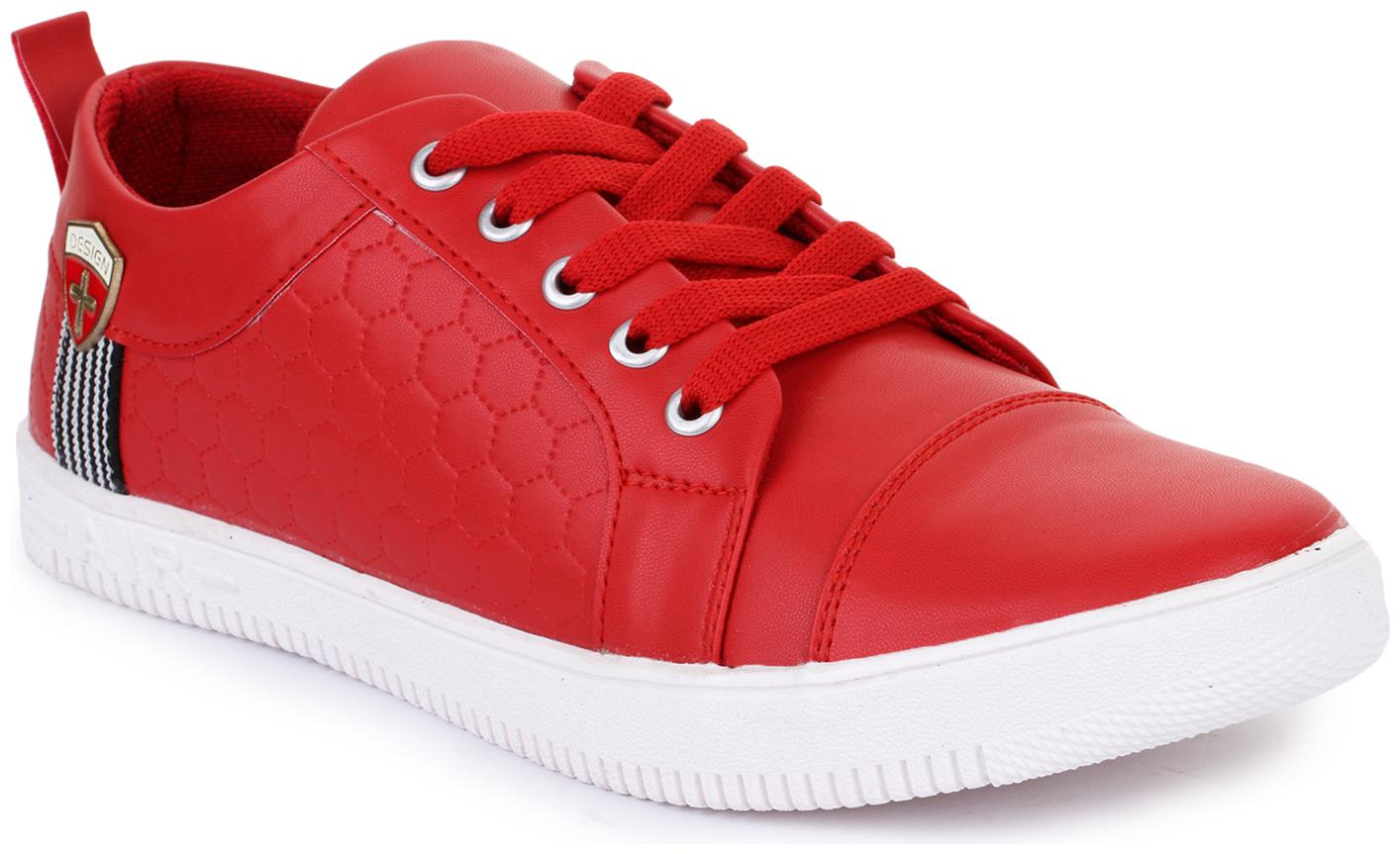 Carrito men's red sneaker shoes Outlet