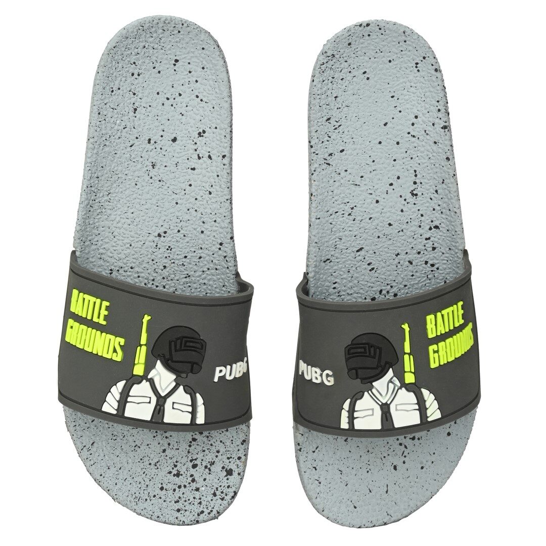 

Castoes Men Grey Sliders - 1 Pair