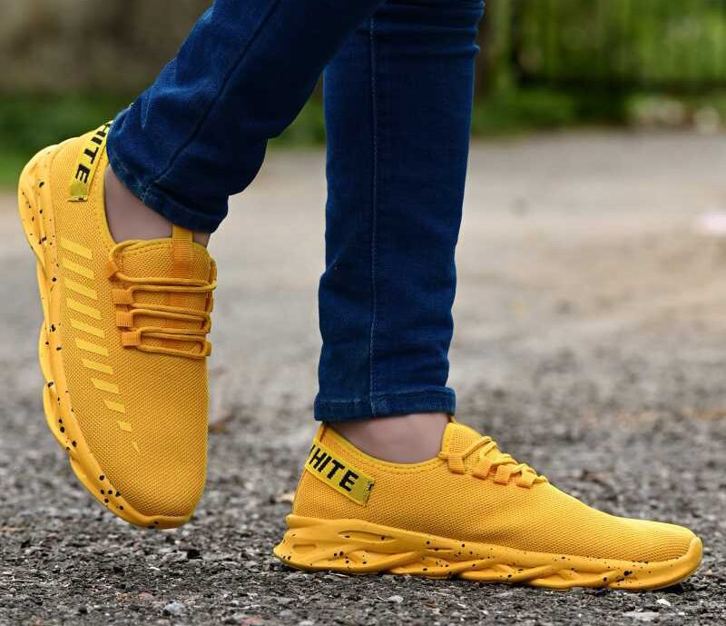 

Castoes Men Running Shoes ( Yellow )
