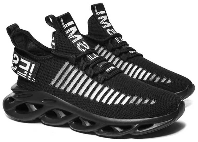 

Castoes Men 417BK Running Shoes ( Black )