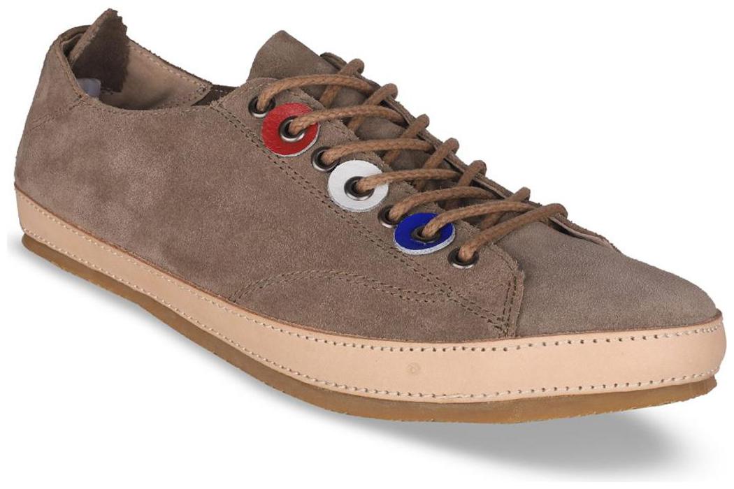 

Enso Enso Men s Brown Grey Imported Sneko Leather Casual Shoes Men Brown Sneakers