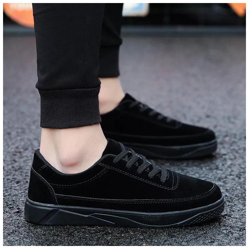 

Enso Enso Black Imported Travel Comfort OutdoorCasual Shoes Men Black Sneakers