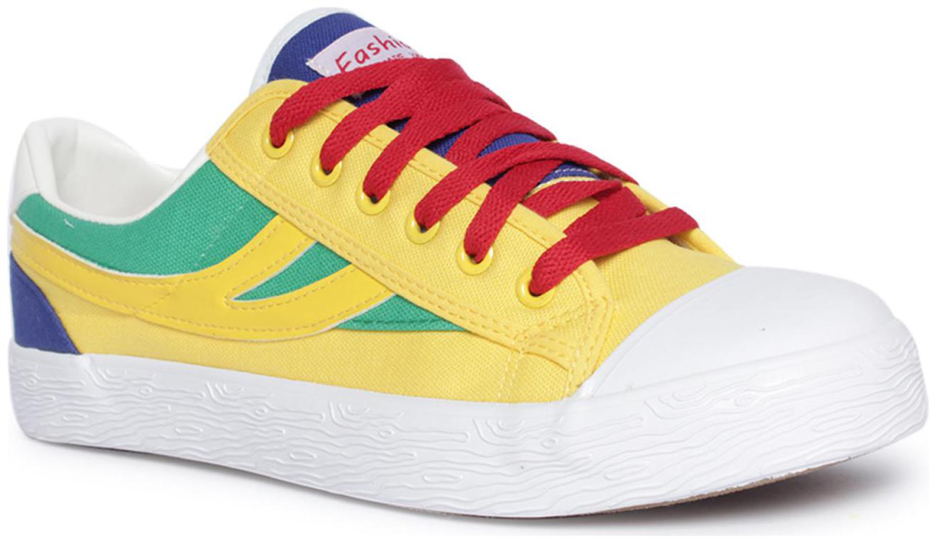 

Enso Imported Men s Yellow Green Casual Shoes