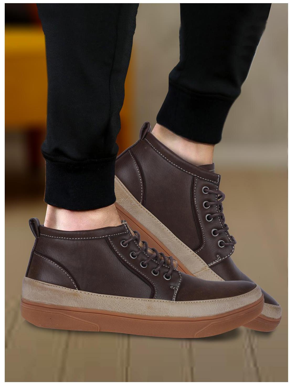

Enso Classic Boat Sneakers Men Brown Sneakers