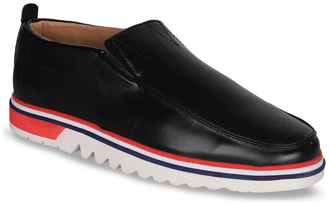 

Enso Black Slip-on Sneakers Men Black Sneakers